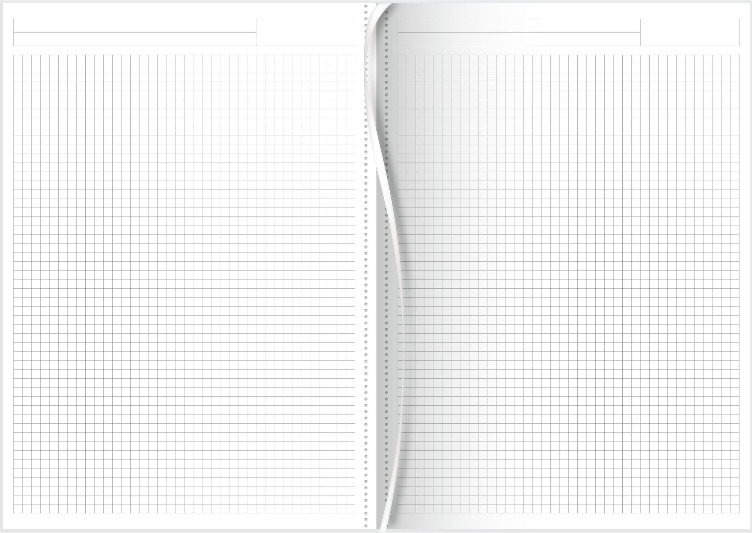 Notizbuch A4 Service, kariert