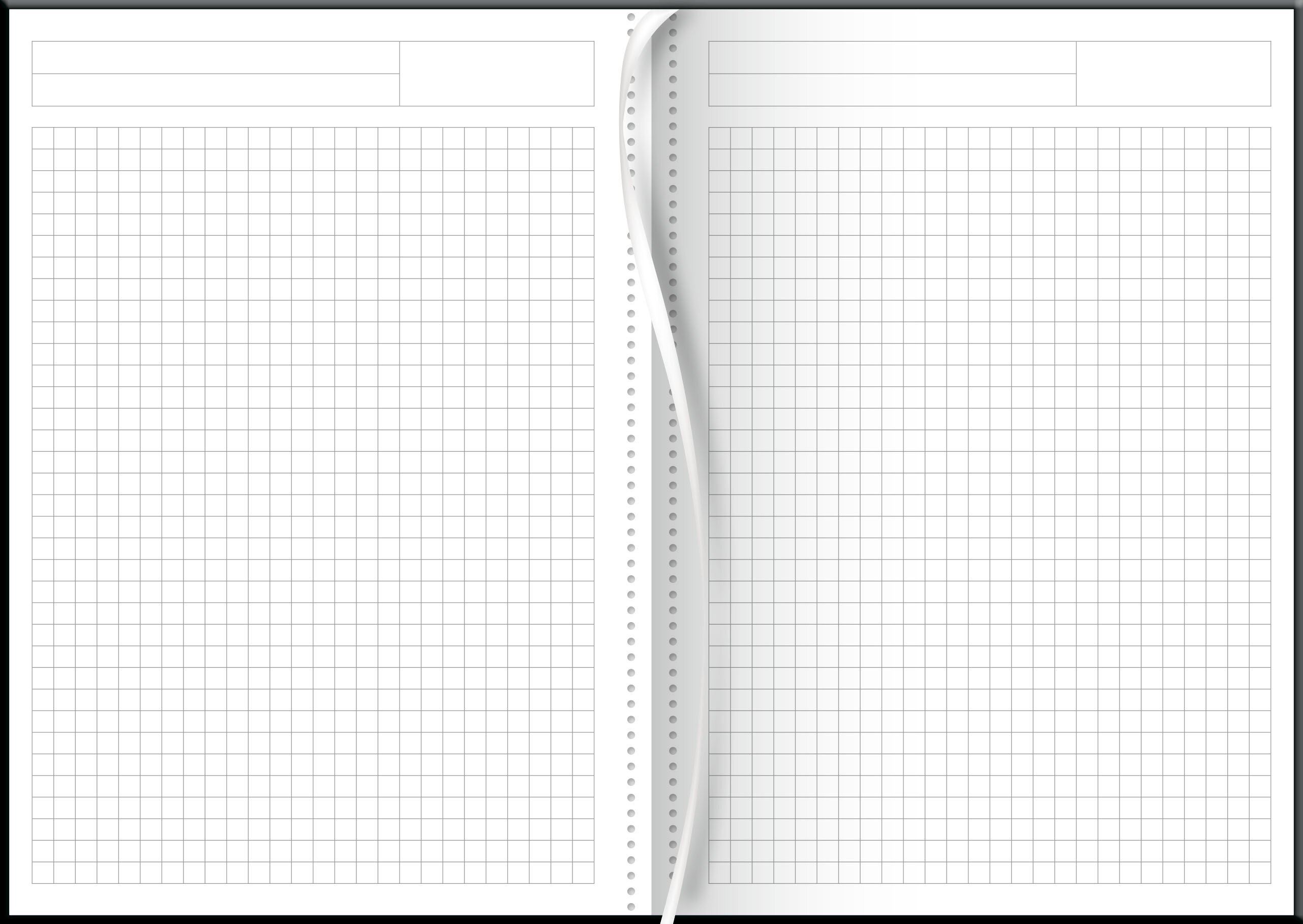 Notizbuch A5 Trend, kariert